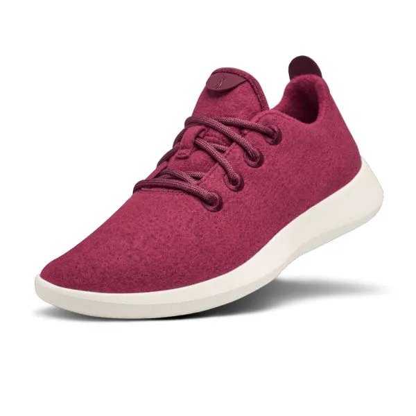 Allbirds Wool Runners - Jam Red (White Sole)