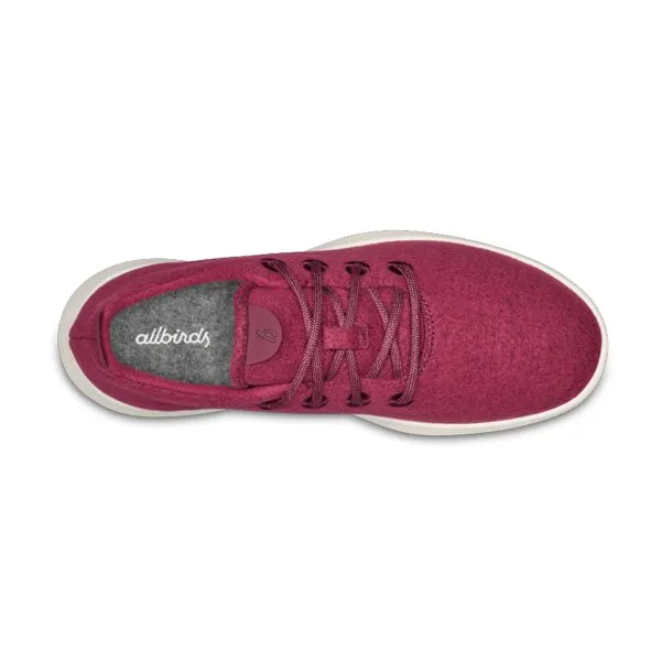 Allbirds Wool Runners - Jam Red (White Sole)