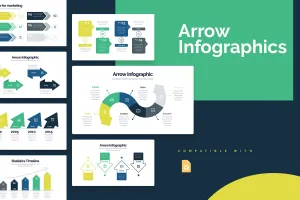 Arrow Google Slides Infographics