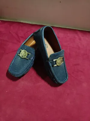 Baby Boy Fancy Shoes In Beautiful Design Blue Color