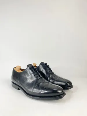 Bexley Black Leather Oxfords - EU43