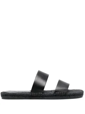 CASTANER KIM LEATHER SLIP ON - NEGRO