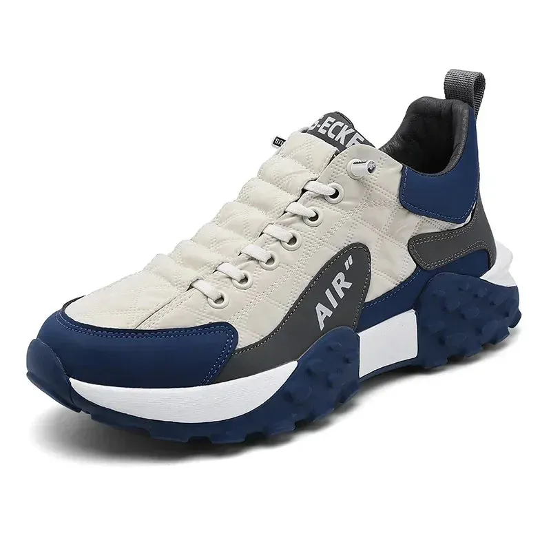 Elevated AIR Logo Sneakers Thick-Sole Runners
