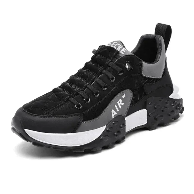 Elevated AIR Logo Sneakers Thick-Sole Runners