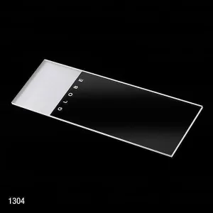 Globe Scientific Frosted Glass Microscope Slides w/Beveled Edges and Clipped Corners