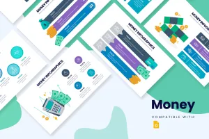 Money Google Slides Infographic Template