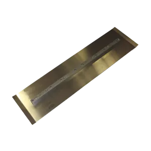 TROWEL BLADE FLAT FINISH 8" X 23" GOLD